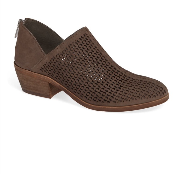 Vince Camuto Shoes - VINCE CAMUTO Paleta Perforated Low Boot Booties